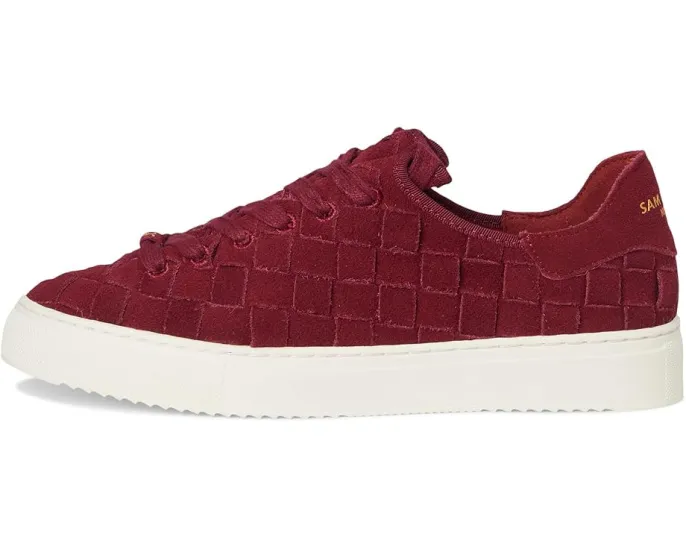 Повседневные кеды Sam Edelman Poppy Woven с плетеной кожей и резиновой подошвой
