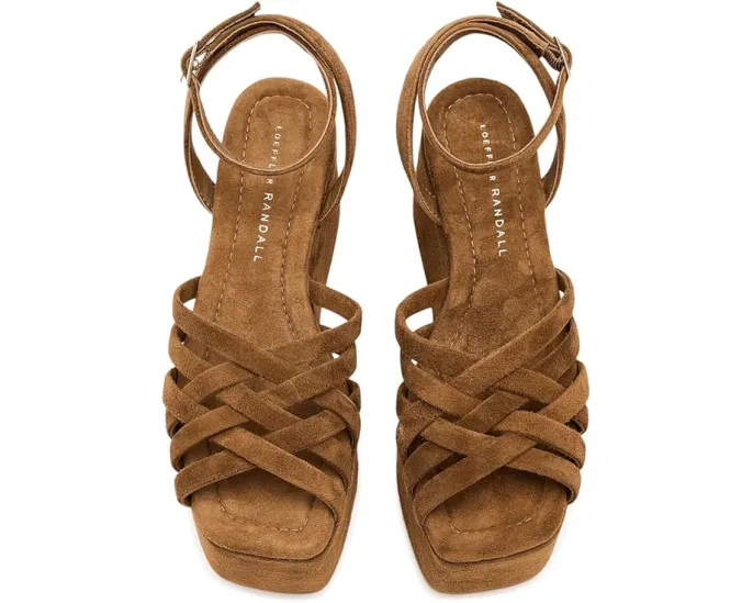 Сандалии Loeffler Randall Channing на платформе с регулируемым ремешком