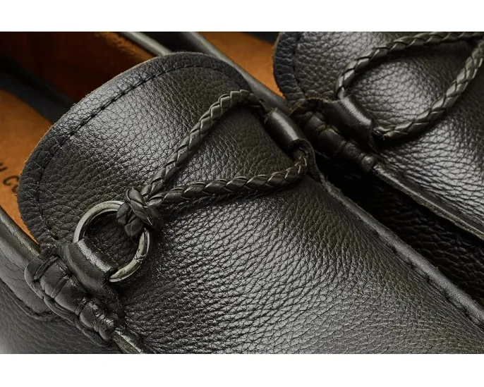 Kenneth Cole Мокасины Dominic из кожи с канатной отделкой и съёмной стелькой