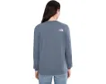The North Face футболка Floral Alpine Relaxed Long Sleeve Tee Granite Grey