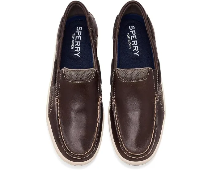 Sperry кроссовки Billfish SO с коричневой кожей