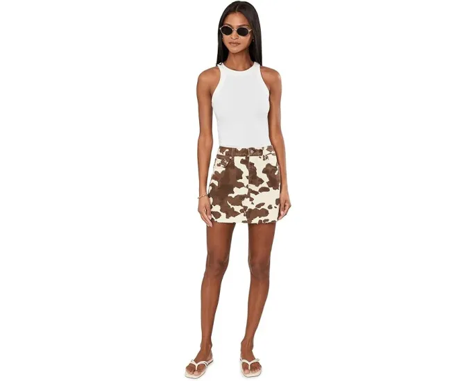 Юбка мини Malibu Mini Mid Waist от DAZE с завышенной талией