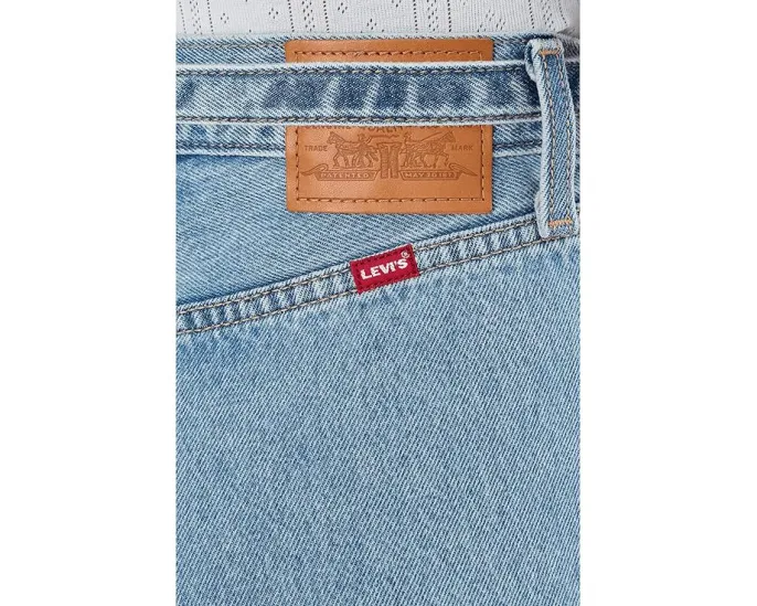 Джинсы Levi's® Premium Ribcage Wide Leg Belted с высокой посадкой и широкими штанинами