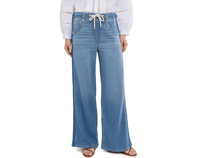 Джинсы Liverpool Los Angeles с широкими штанинами и завязкой на поясе