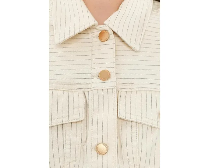 Джинсовая куртка Liverpool Los Angeles в стиле тракер с клешом