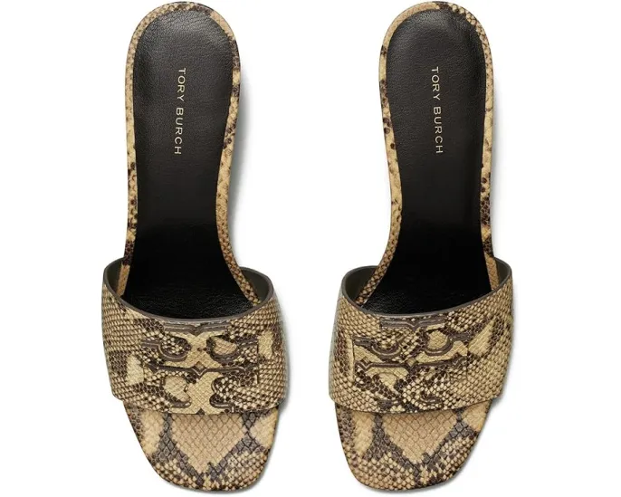Босоножки-мюли Tory Burch Ines на каблуке 55 мм