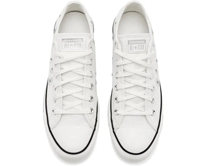 Кеды Chuck Taylor All Star Lift Platform Sequin Flowers низкие Converse с пайетками и цветами
