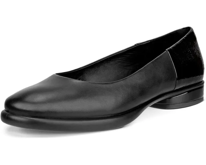 Балетки ECCO Sculpted Luxe Ballerina из кожи с технологией FLUIDFORM и съемной стелькой