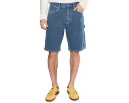 RVCA Джинсовые шорты Dayshift в стиле Blue Collar