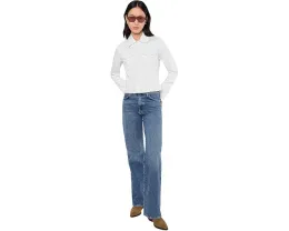 Джинсовая куртка Kara с эффектом потертости и укороченным кроем KUT from the Kloth