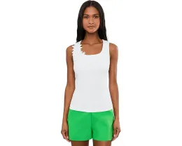 Топ Aricia Knit от Lilly Pulitzer с цветочными аппликациями