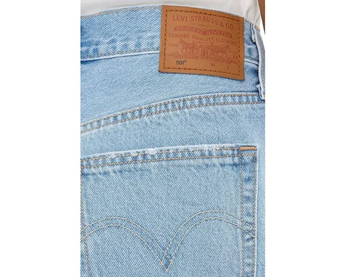 Шорты Levi's Premium 501 High-Rise с высокой посадкой и потертостями
