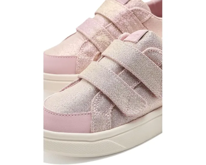 Кроссовки TOMS Cruz Double Strap на липучке розовые для детей