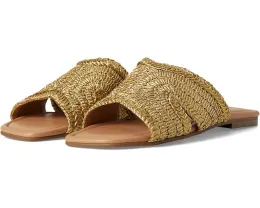 Сандалии Marc Fisher LTD Narda с квадратным носком из искусственной рафии