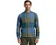 Рубашка Signature Northwoods Twill Regular с рисунком «елочка» и облегающим кроем