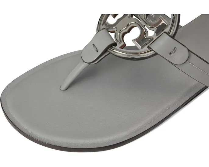 Босоножки Tory Burch Metal Miller из натуральной кожи с логотипом