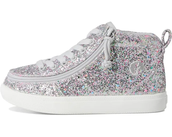 Детские кроссовки BILLY Footwear Kids Glitter BILLY Classic D|R II High с блестками и молнией