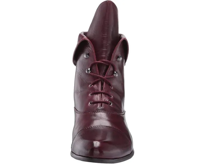 Ботинки Spring Step Galil из глянцевой кожи со шнуровкой и стеганым воротником