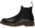 Челси Dr. Martens 2976 Yellow Stitch из гладкой кожи с минималистичным дизайном