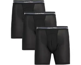 Боксеры Calvin Klein Underwear Icon Active Mesh Long 3 шт удлиненные