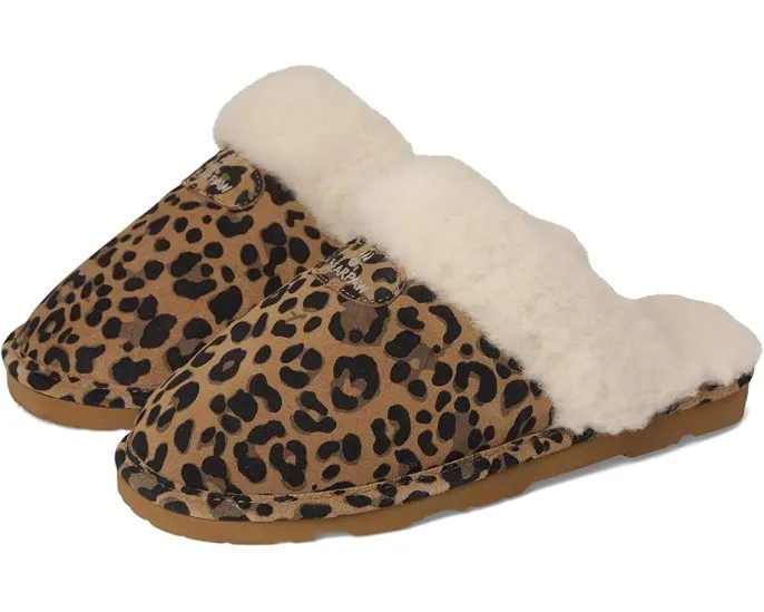 Тапочки Bearpaw Loki Exotic из натуральной овчины с меховой подкладкой