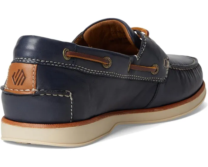Johnston & Murphy Monaco 2-Eye Boat Shoe мокасины из мягкой кожи с рафией