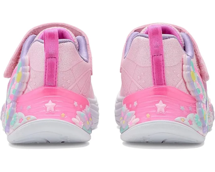 Детские кроссовки SKECHERS KIDS Butterfly Bliss со светящейся подошвой и стразами