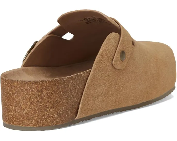 Мюли Qwest-P на платформе из веганской замши и пробки от MIA