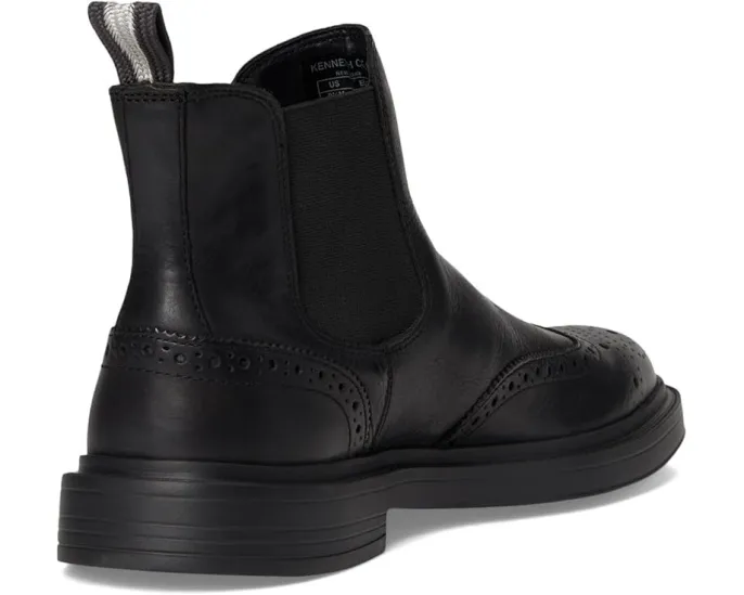 Кожаные ботинки Kenneth Cole New York Frank с крылом на носке и боковой резинкой