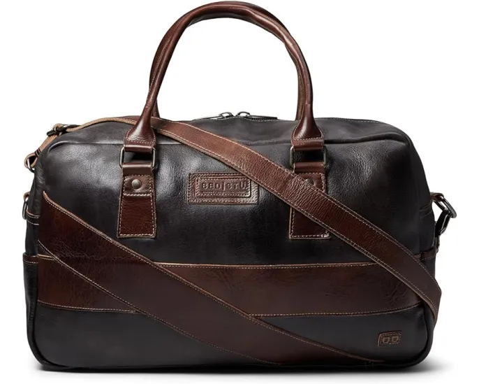 Дорожная сумка Bed Stu Luke из растительно-дубленой кожи с несколькими карманами