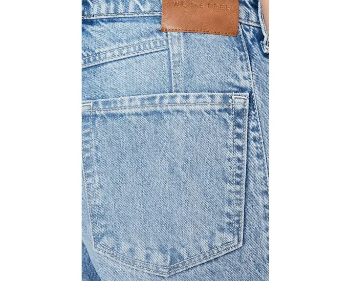 Джинсы Free People Apollo Wide Leg с широкими штанинами