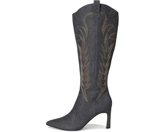 Ковбойские сапоги Laramie до колена с острым носком и шпилькой Journee Collection