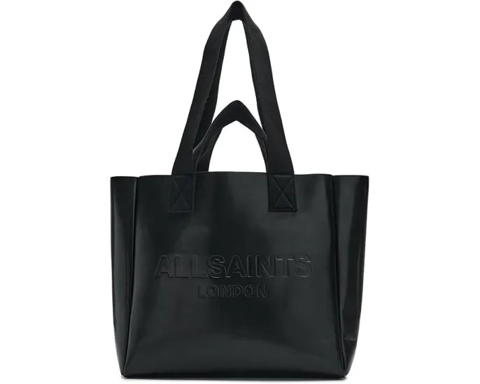 Кожаная сумка-тоут AllSaints Izzy с двумя ручками