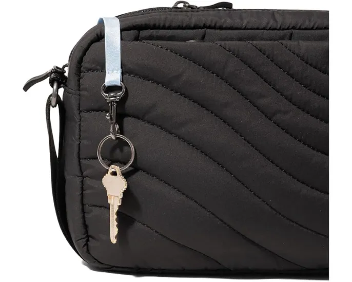 Сумка кроссбоди Baggallini Set Wave с геометрическим узором и RFID защитой