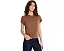 Кроп-футболка Michael Stars Grayson Cropped Crew Neck из хлопка Supima с прямым подолом