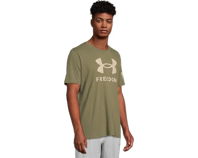 Under Armour Freedom Logo T-Shirt с логотипом и классическим кроем