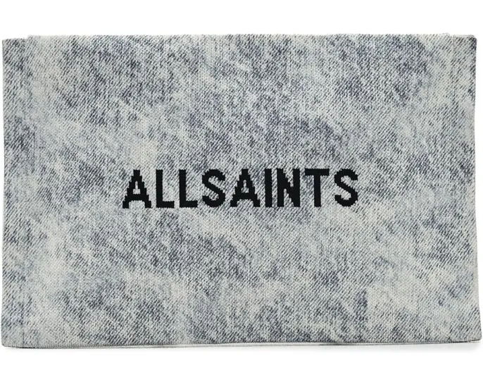 Джинсовый клатч Izzy из переработанного полиэстера AllSaints