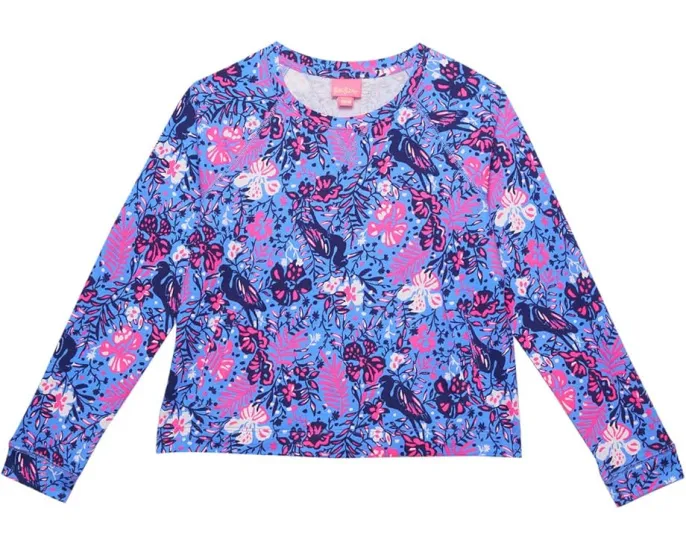 Толстовка Lilly Pulitzer Mini Emmaline с принтом для детей
