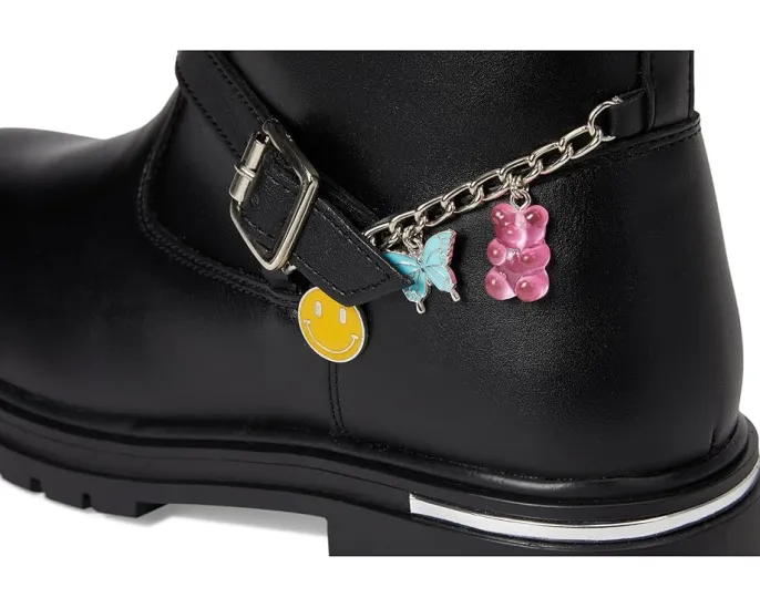 Steve Madden Kids Ботильоны Brendah с цепочкой и подвесками на кожаной основе