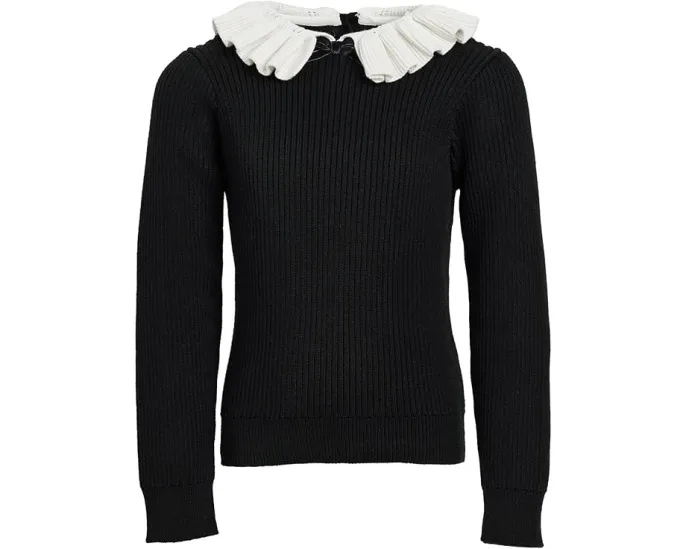 Свитер с воротником-рюшей Janie and Jack для детей из хлопка