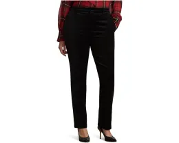 Брюки Lauren Ralph Lauren Plus Size укороченные из стрейч-вельвета