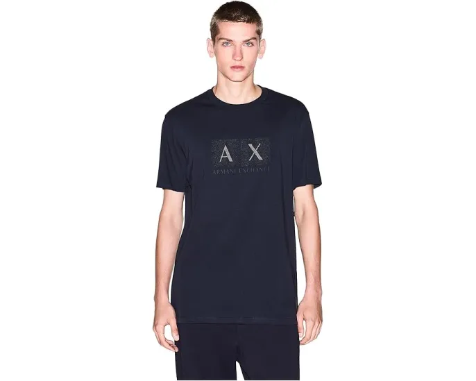 Футболка Armani Exchange с тональным логотипом Box