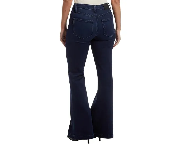 Джинсы Genevieve 32 расклешённые с высокой талией в винтажном стиле