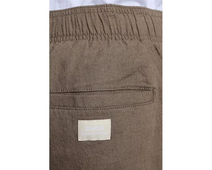 RVCA Штаны Vacancy Sands из хлопка и льна