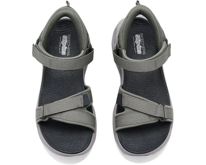 Сандалии SKECHERS On-The-Go Max Cushioning Glide-Step с максимальной амортизацией