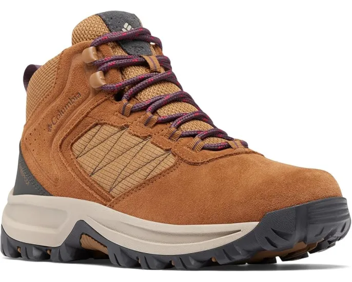 Трекинговые ботинки Columbia Transverse Suede с замшевым верхом и технологией Omni Tech