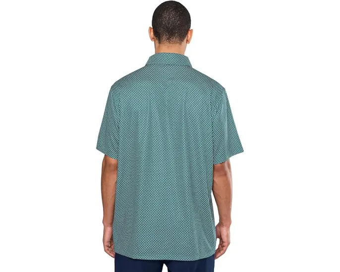 Пижамная рубашка Nike Dri-FIT Good Polo с коротким рукавом и цветочным принтом