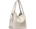 Большая плечевая сумка Kate Spade New York Deco из тисненой кожи в цветном блоке