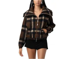 Кардиган Prep Academy в клетку с двусторонней молнией от Blank NYC