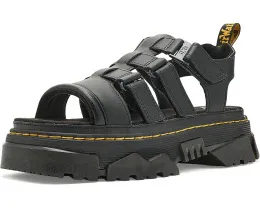 Ботинки Dr. Martens Mattison 3S с тремя регулируемыми ремнями на платформе 5 см